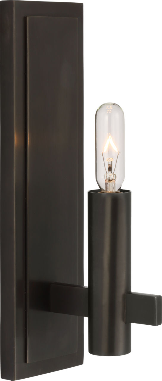 Sonnet Petite Single Sconce | Bronze