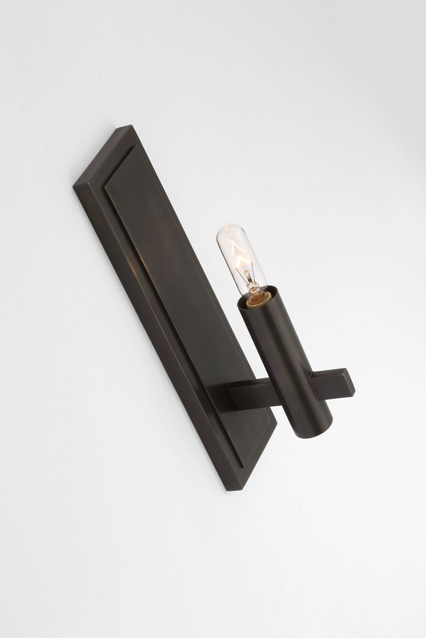 Sonnet Petite Single Sconce | Bronze