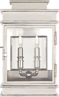 Linear Lantern Short | Polished Nickel