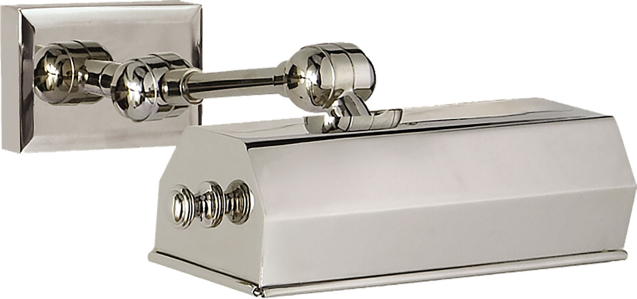 Dorchester 8" Picture Light | Polished Nickel