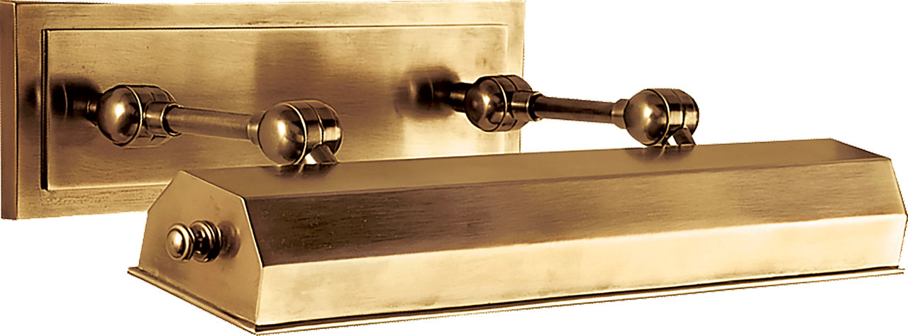 Dorchester 18" Picture Light | Antique-Burnished Brass