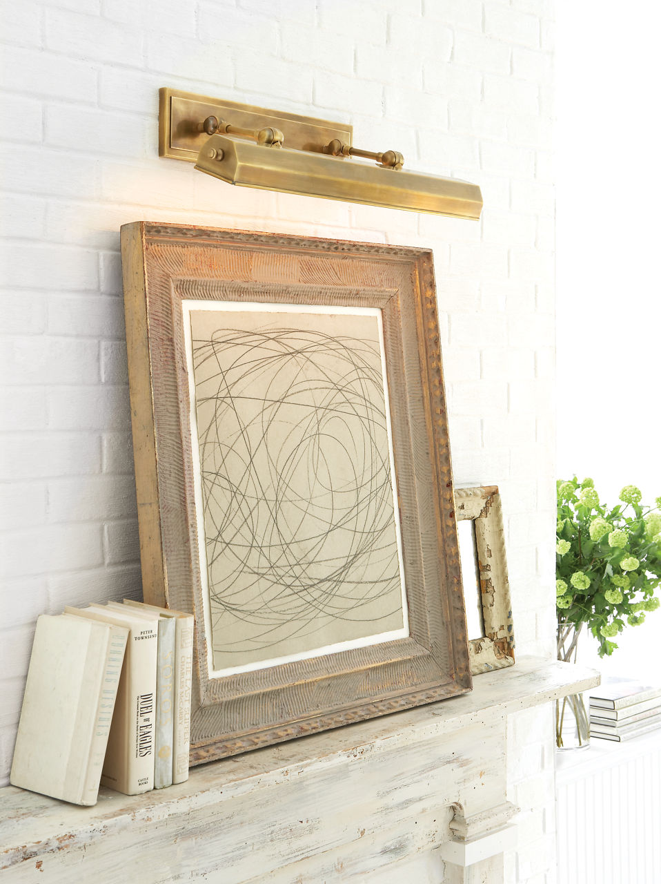 Dorchester 24" Picture Light | Antique-Burnished Brass