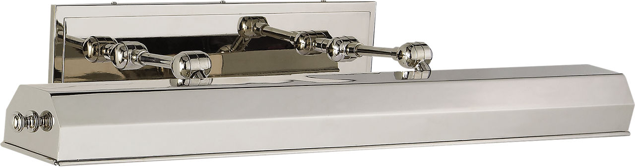 Dorchester 30" Picture Light | Polished Nickel