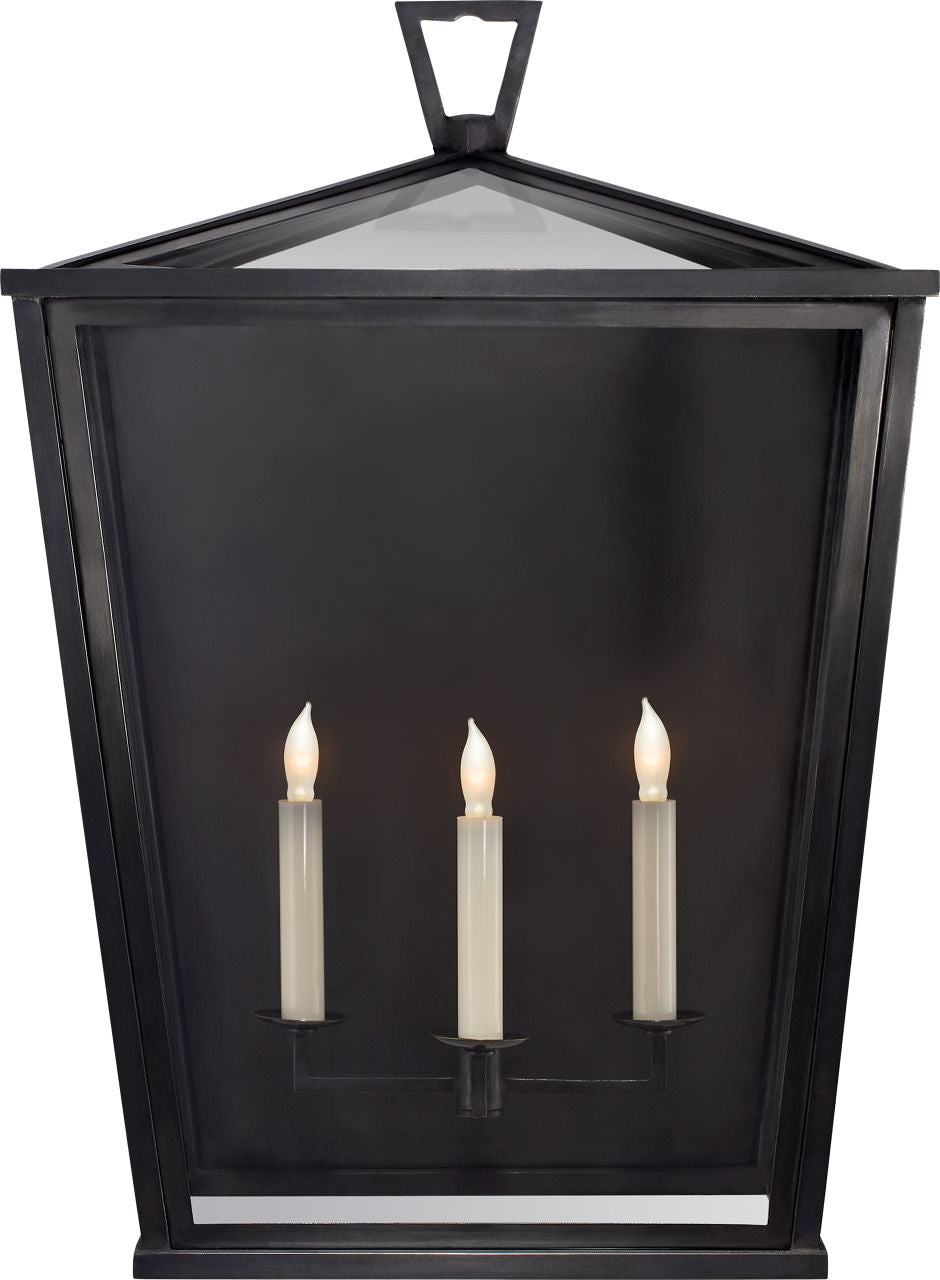 Darlana Large 3/4 Lantern | Bronze