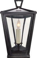 Darlana Mini 3/4 Wall Lantern | Bronze | Clear Glass
