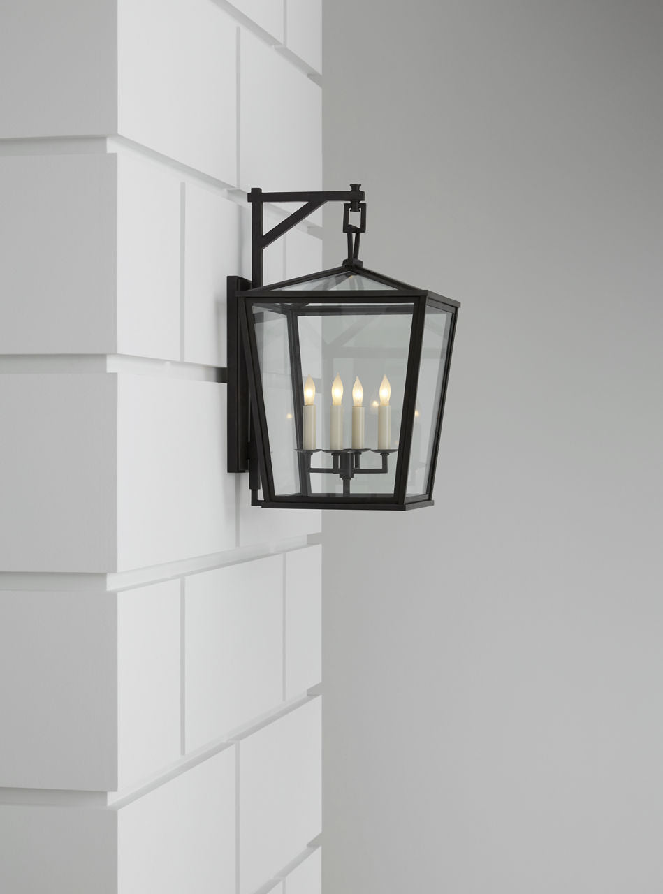 Darlana Medium Bracket Lantern | Bronze
