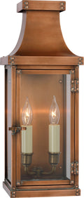 Bedford Medium 3/4 Lantern | Natural Copper