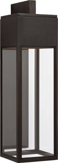 Irvine Grande Bracketed Wall Lantern | Bronze | Clear Glass