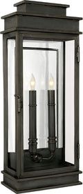 Linear Lantern Tall Outdoor | Bronze