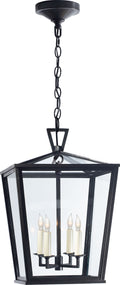 Darlana Small Hanging Lantern | Bronze