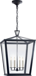 Darlana Medium Hanging Lantern | Bronze
