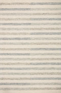 Chris Loves Julia x Loloi | Chris Collection | Ivory / Slate | CHR-05