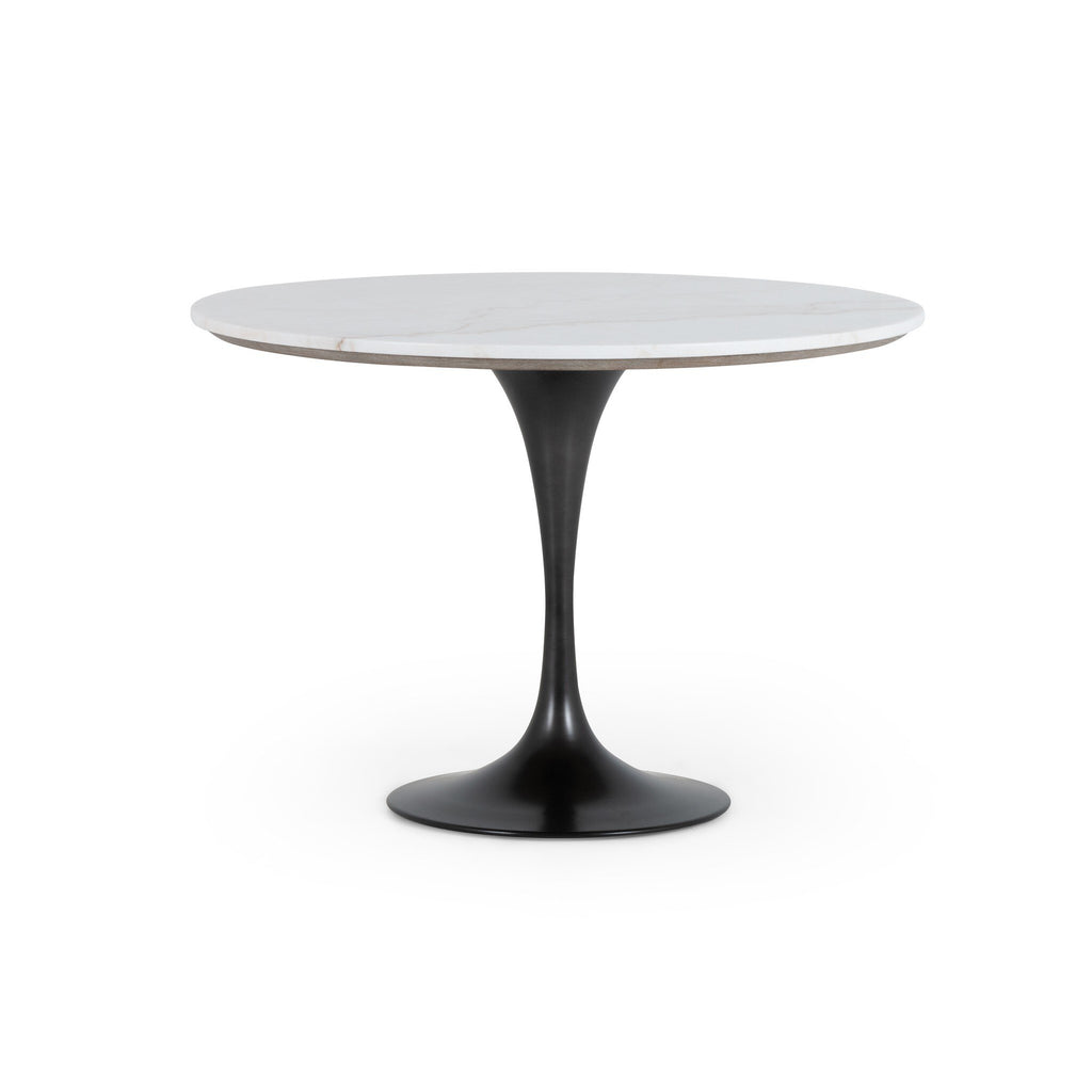 Powell Dining Table - White Marble