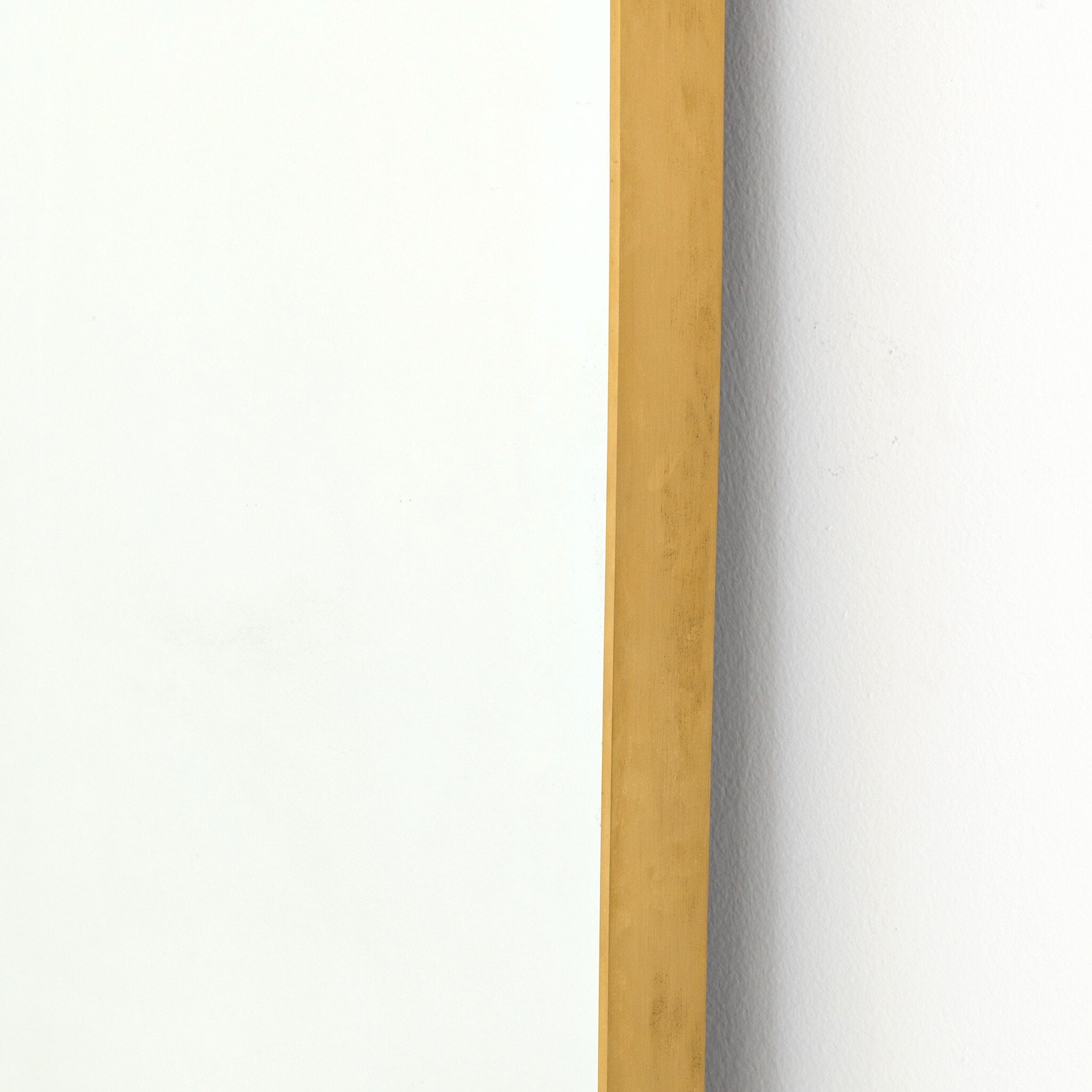 Bellvue Floor Mirror - Polished Brass