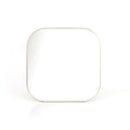 Bellvue Square Mirror - Polished Brass