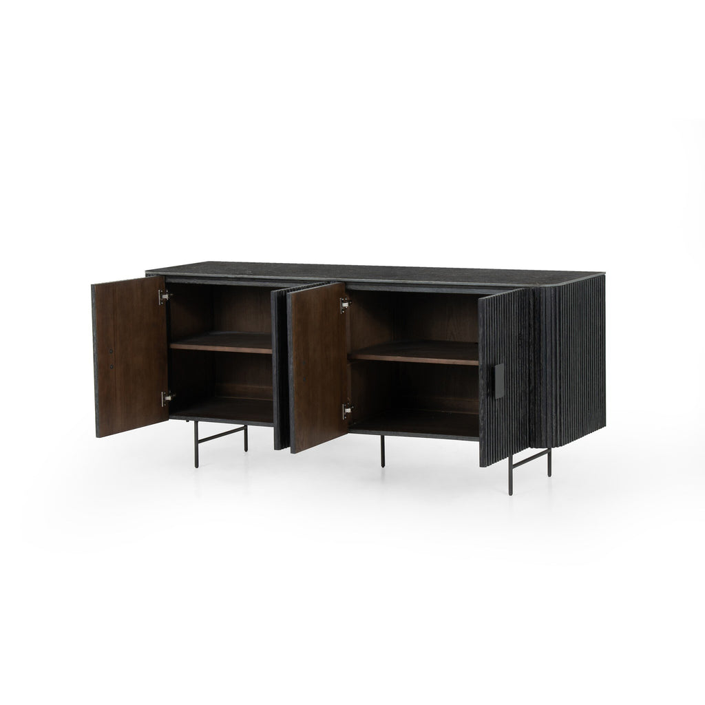 Laverne Sideboard - Washed Black
