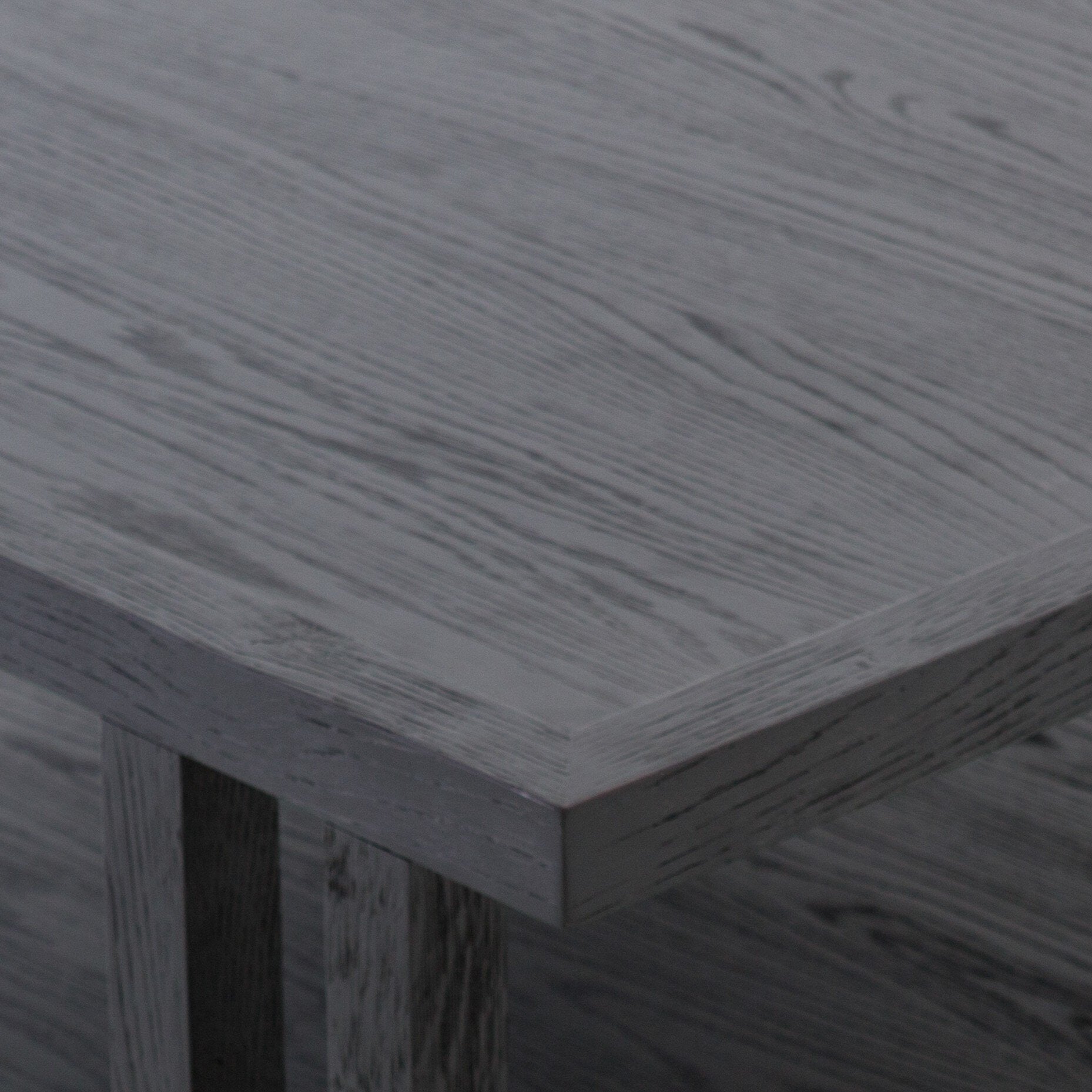 Charley Coffee Table - Drifted Matte Black Veneer