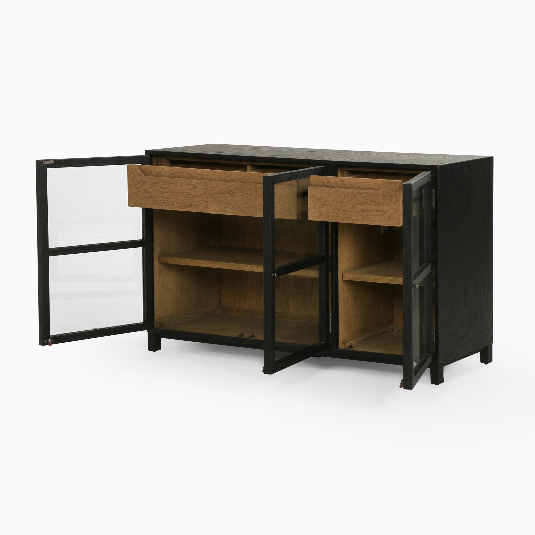 Millie Sideboard - Drifted Oak Solid