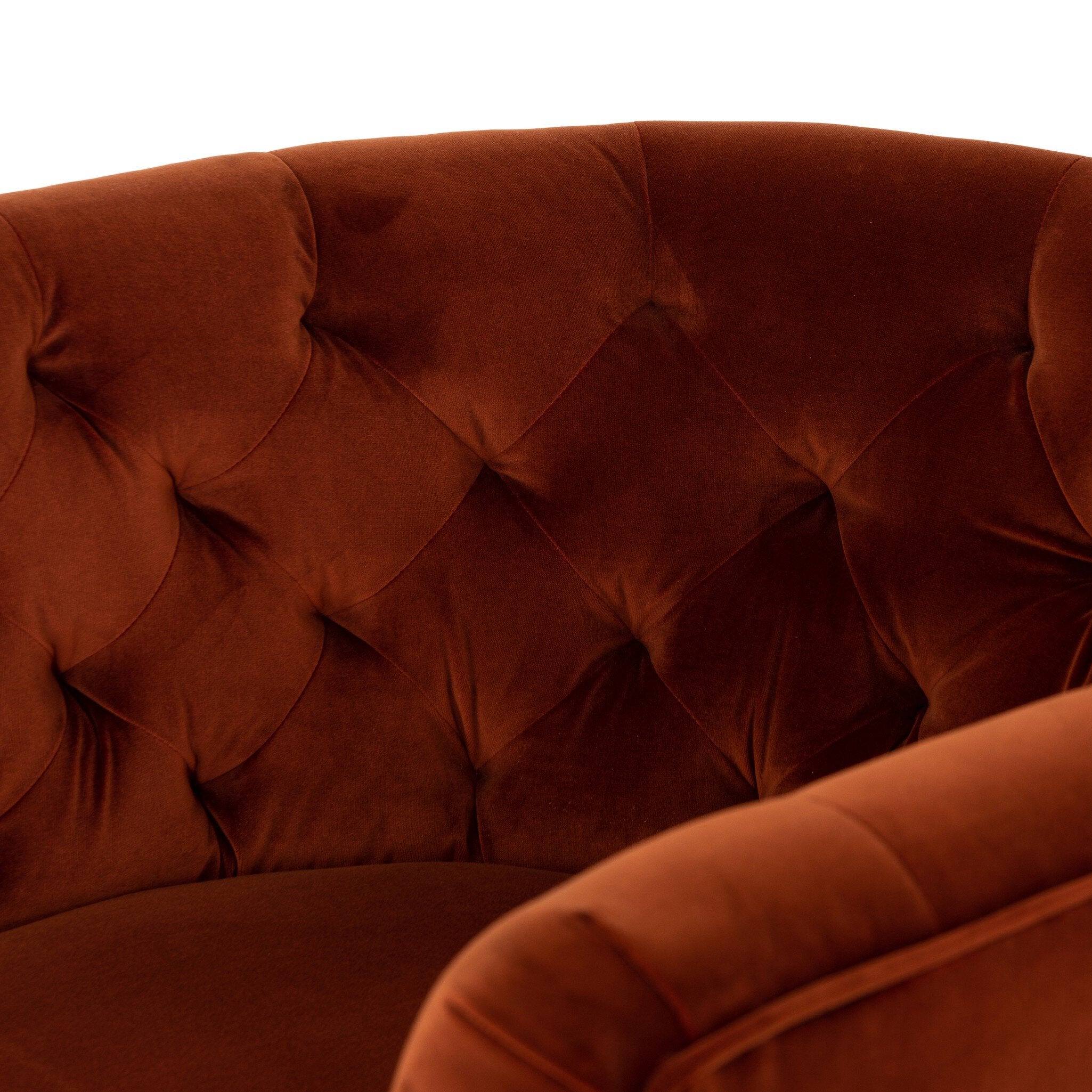 Hanover Swivel Chair - Sapphire Rust