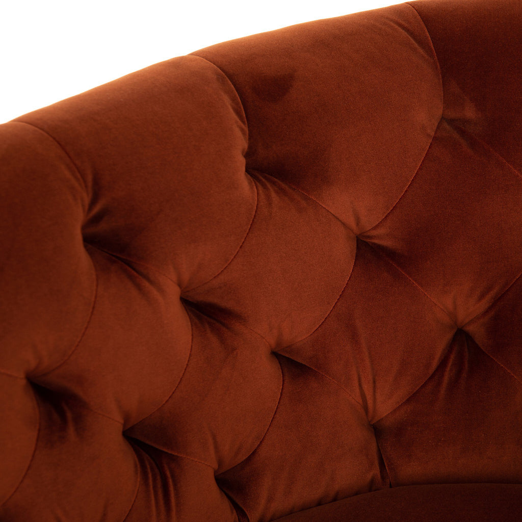 Hanover Swivel Chair - Sapphire Rust