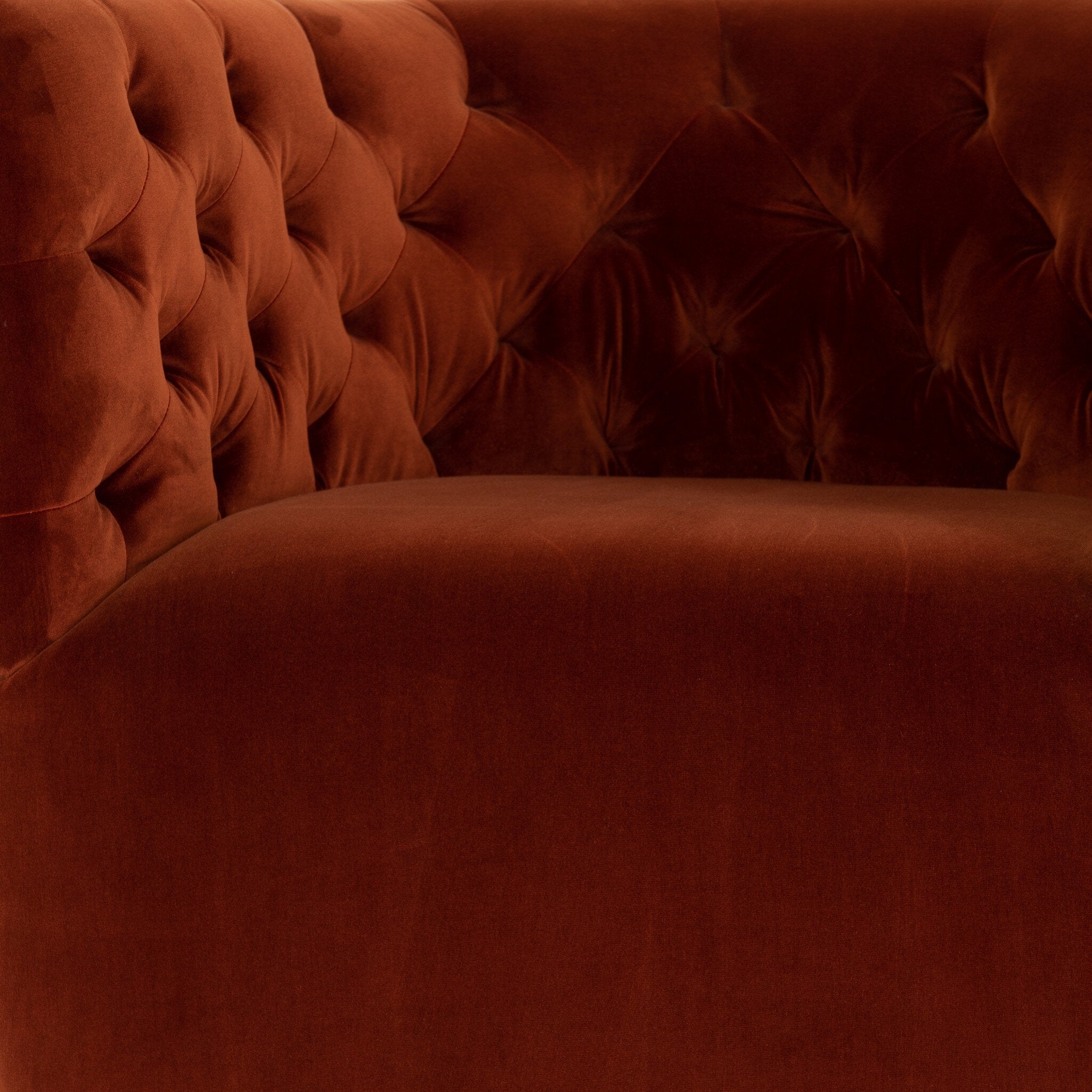 Hanover Swivel Chair - Sapphire Rust