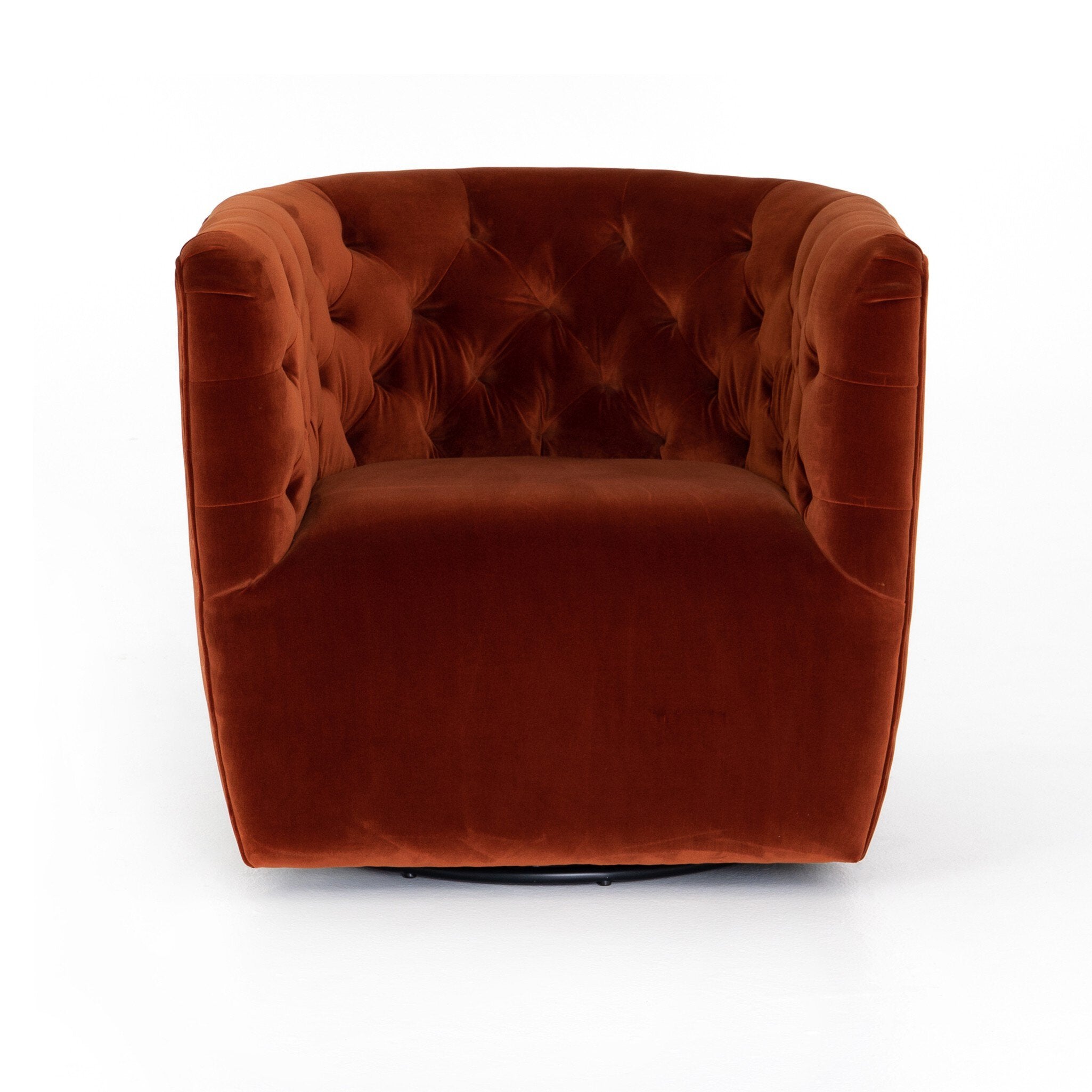 Hanover Swivel Chair - Sapphire Rust
