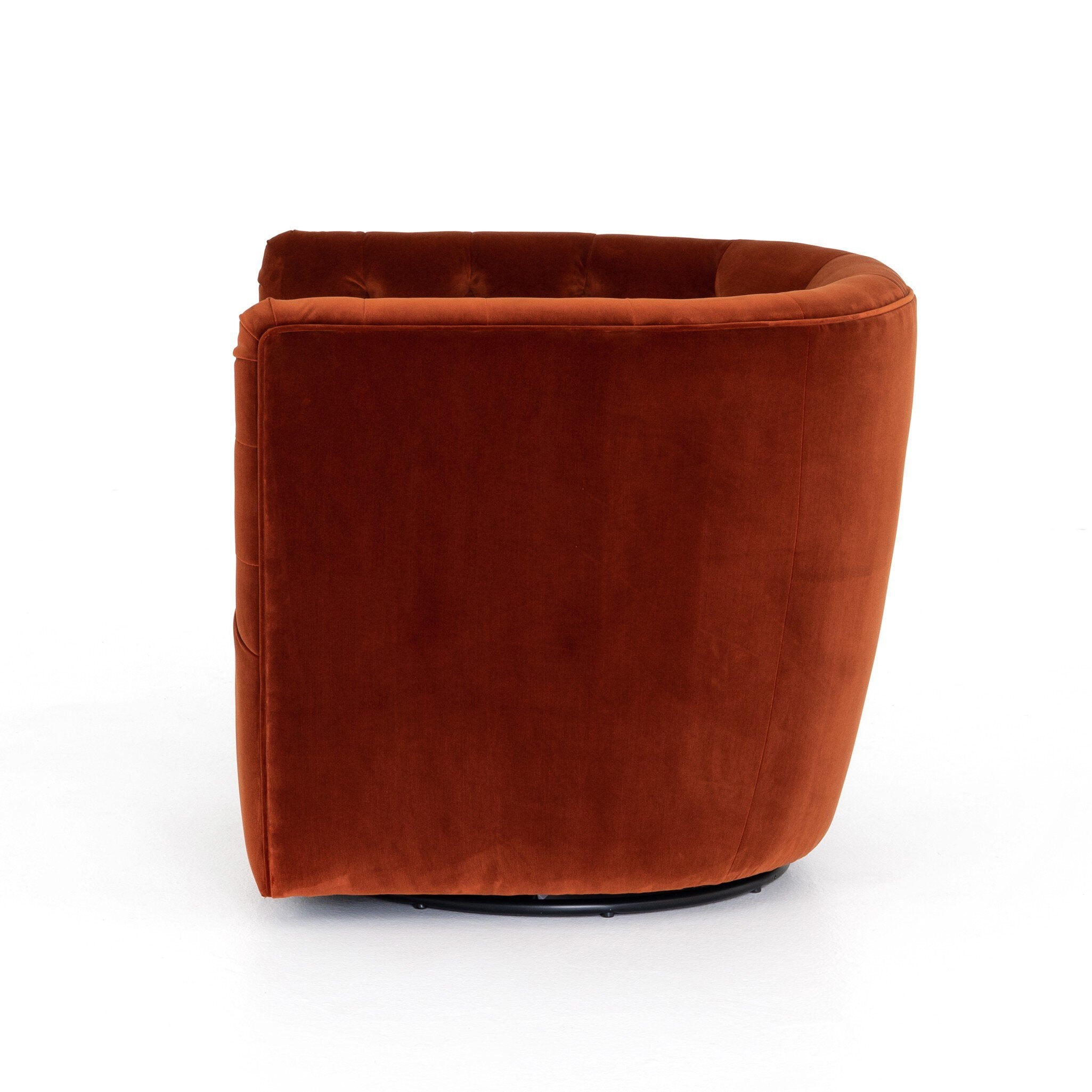 Hanover Swivel Chair - Sapphire Rust