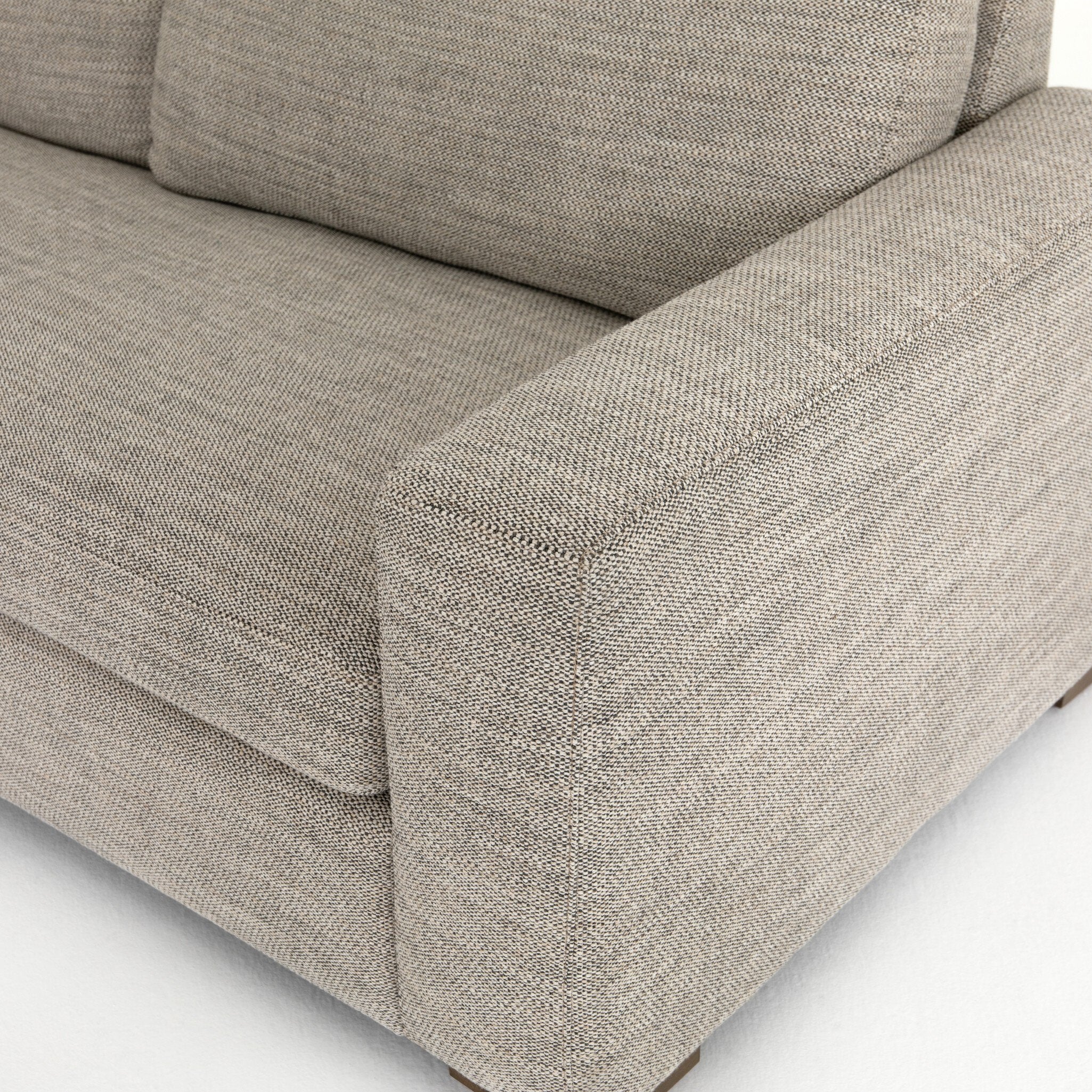 Boone 3-Piece Sectional - Thames Coal