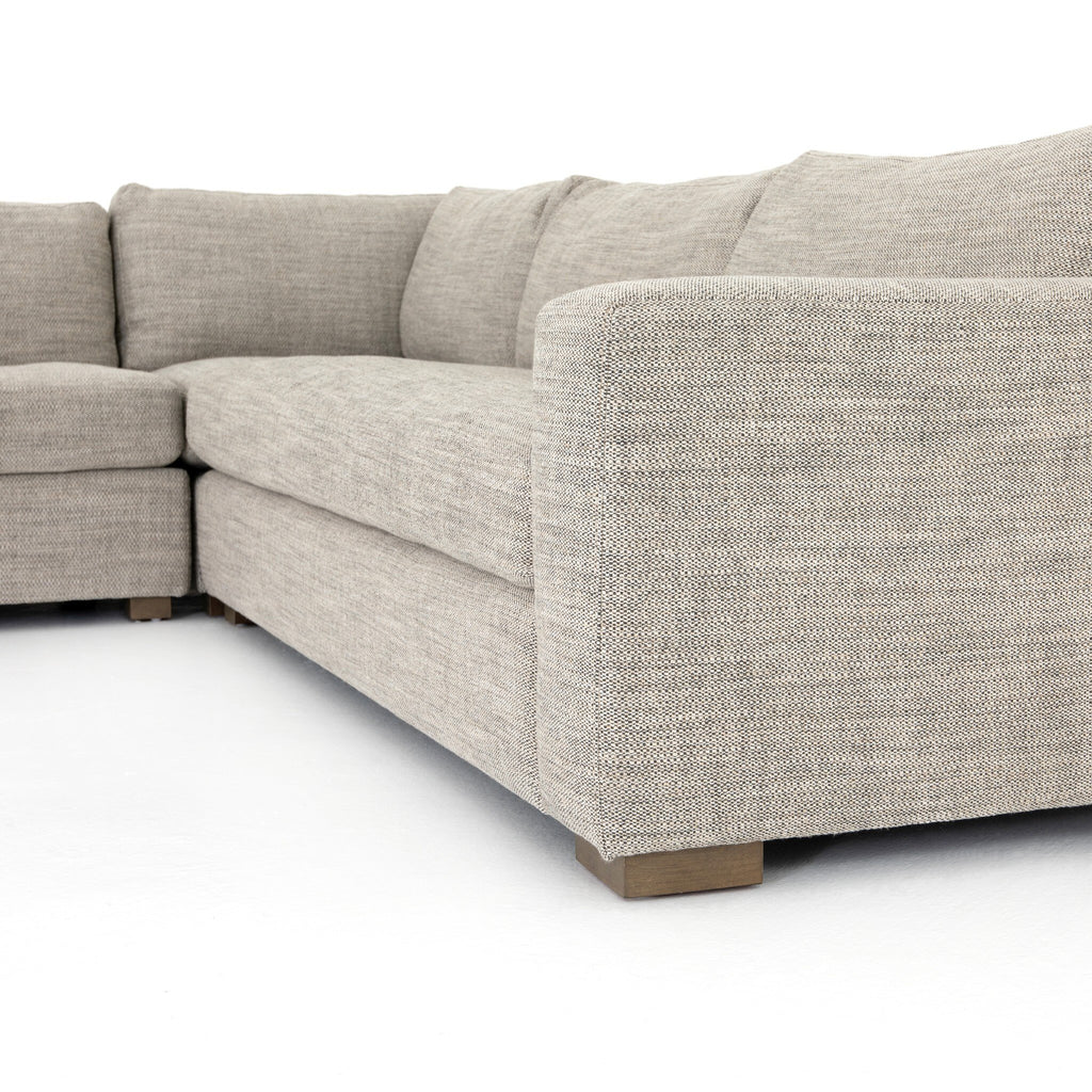 Boone 3-Piece Sectional - Thames Coal