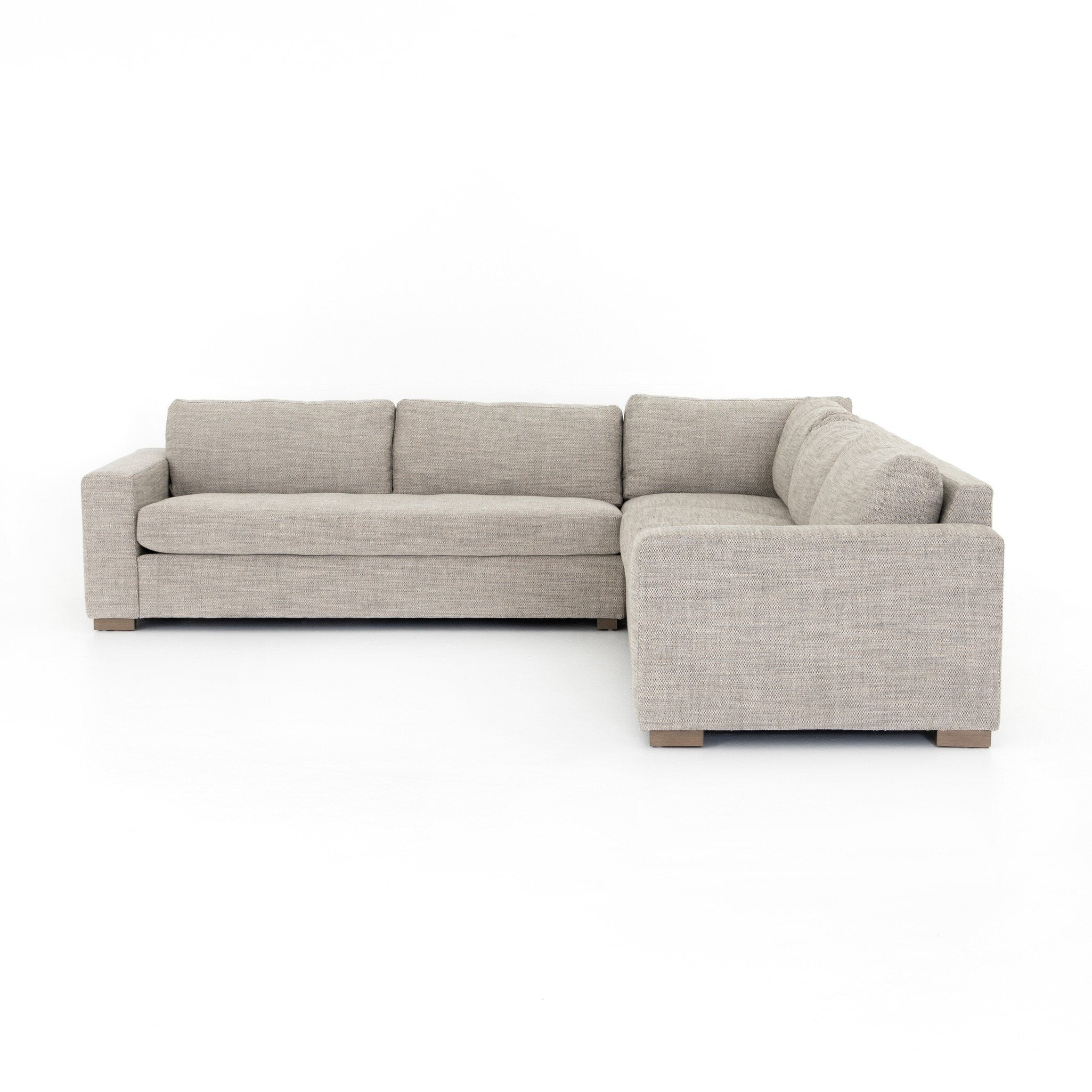 Boone 3-Piece Sectional - Thames Coal