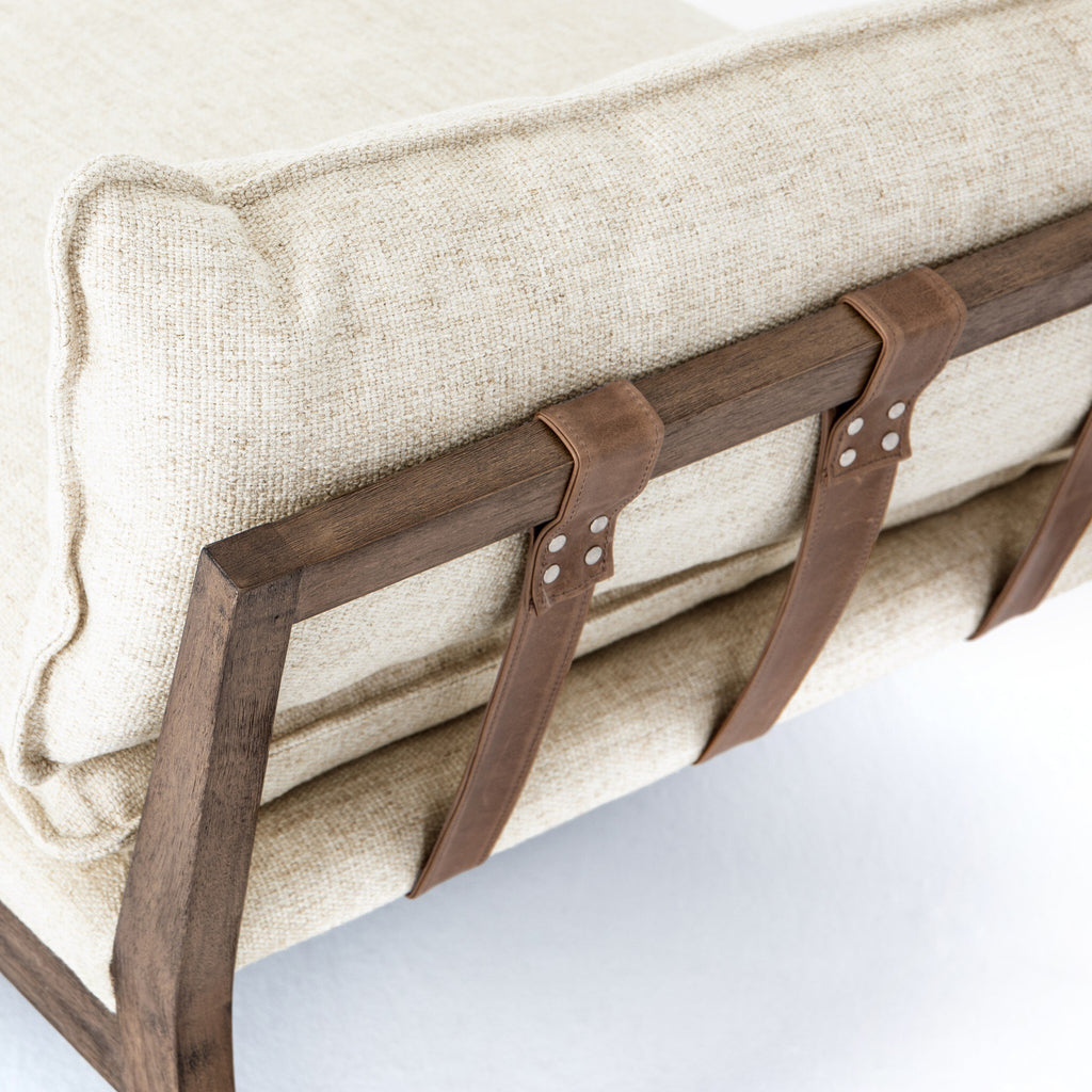Kerry Chaise-85" - Thames Cream