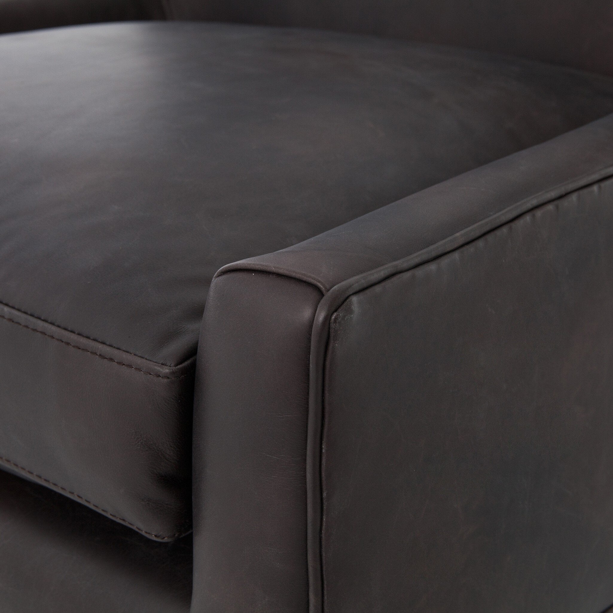 Marlow Wing Chair - Vintage Black