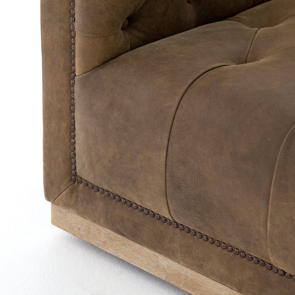 Maxx Swivel Chair - Umber Grey