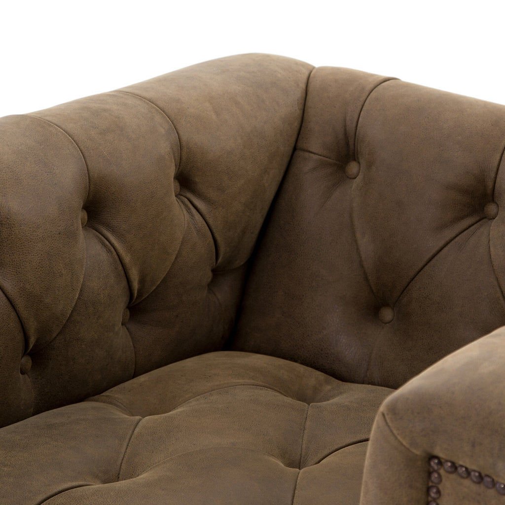 Maxx Swivel Chair - Umber Grey