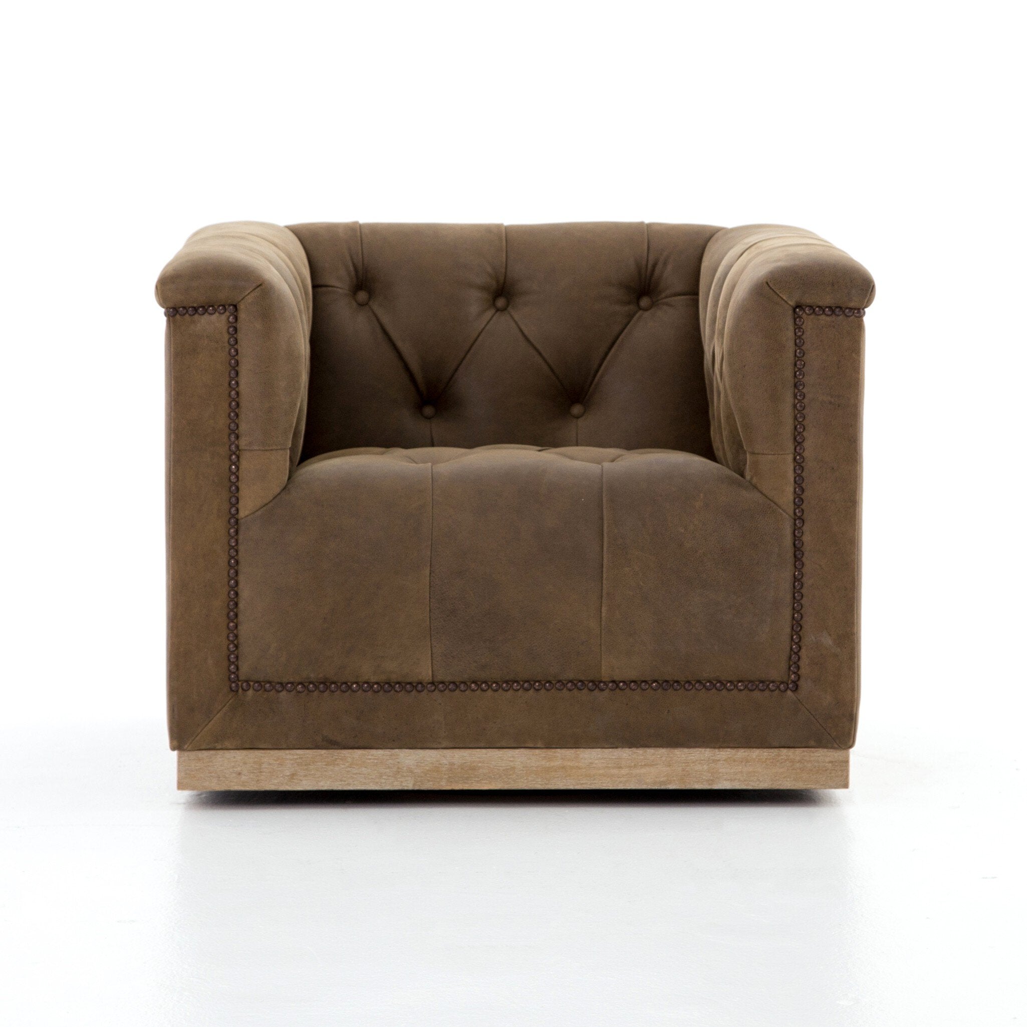 Maxx Swivel Chair - Umber Grey
