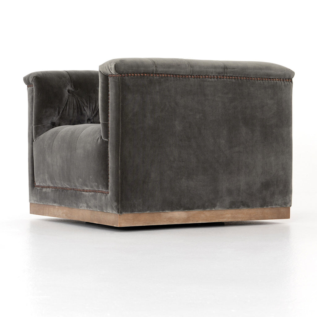 Maxx Swivel Chair - Sapphire Birch