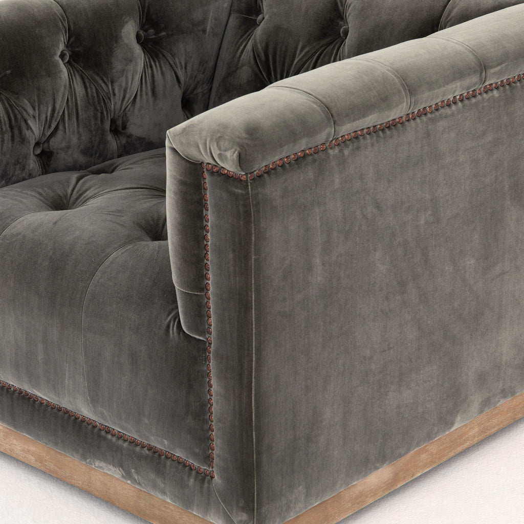 Maxx Swivel Chair - Sapphire Birch