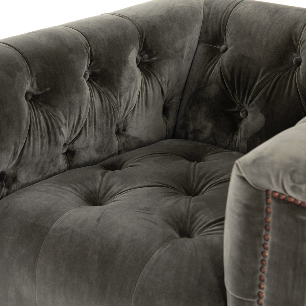 Maxx Swivel Chair - Sapphire Birch