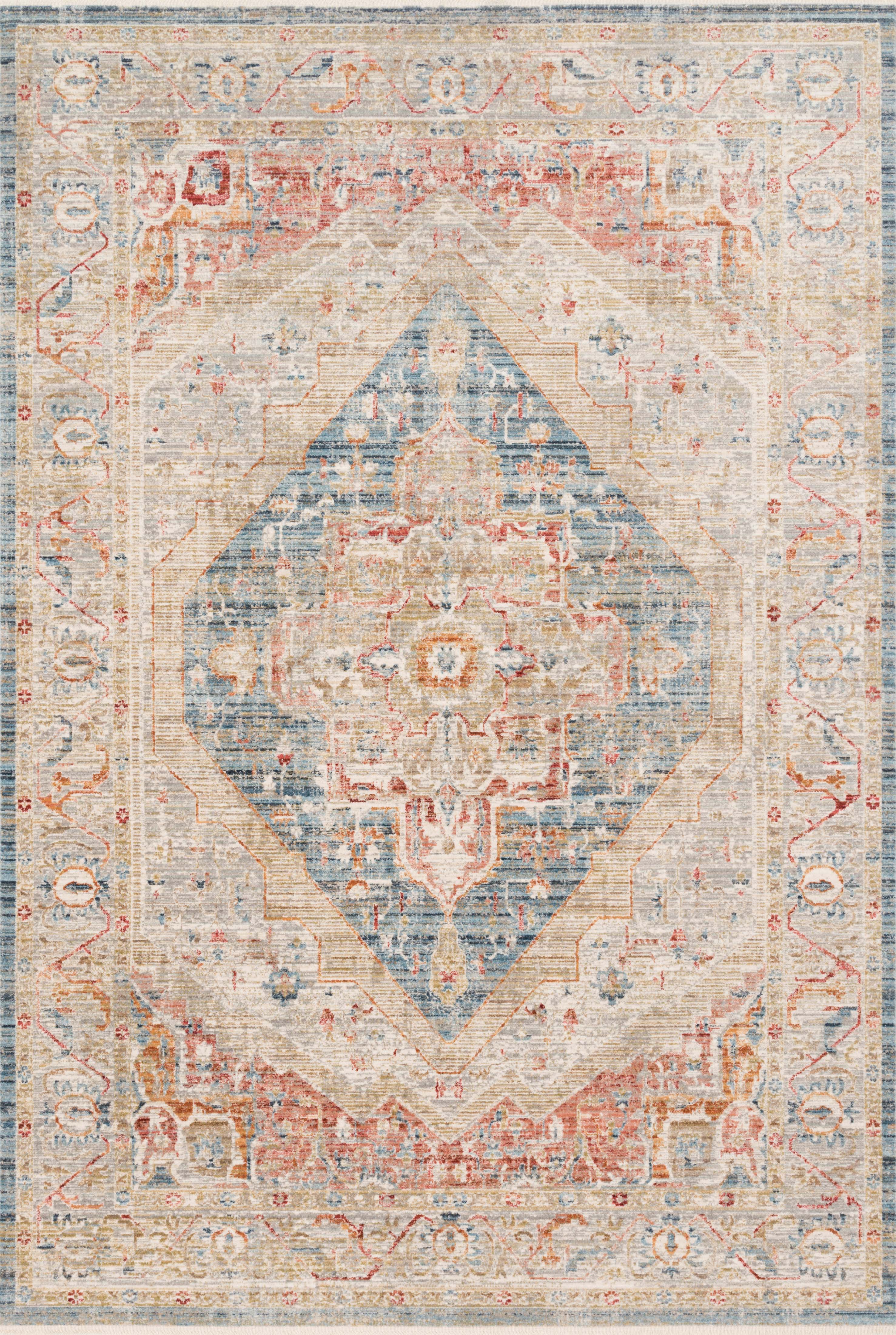 Loloi | Claire Collection | Blue / Multi | CLE-04