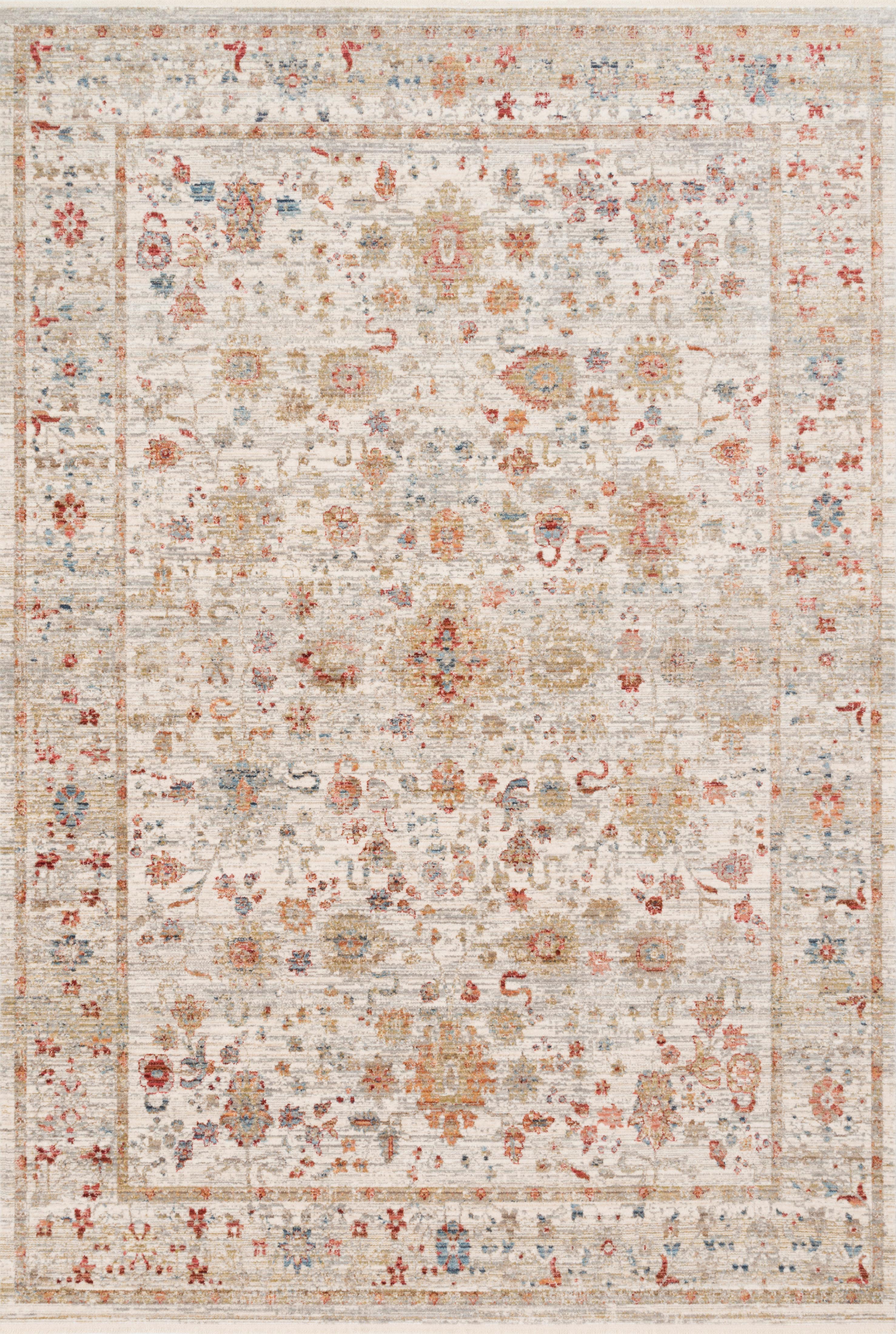 Loloi | Claire Collection | Ivory / Multi | CLE-05
