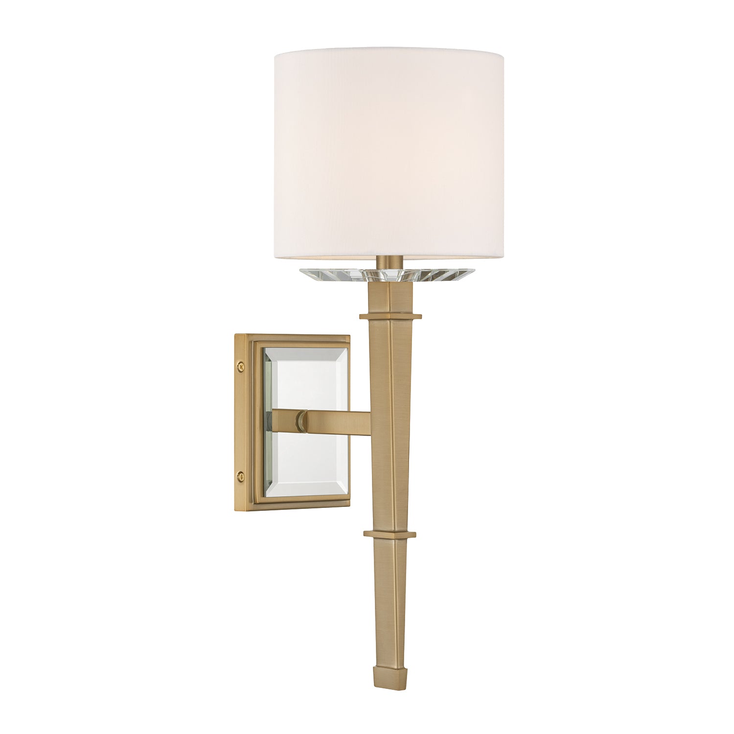 Clifton 8'' Aged Brass Sconce