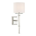 Clifton 8'' Polished Nickel Sconce