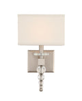 Clover 9.5'' Brushed Nickel Sconce