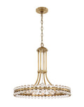 Clover 22.5'' Aged Brass Chandelier