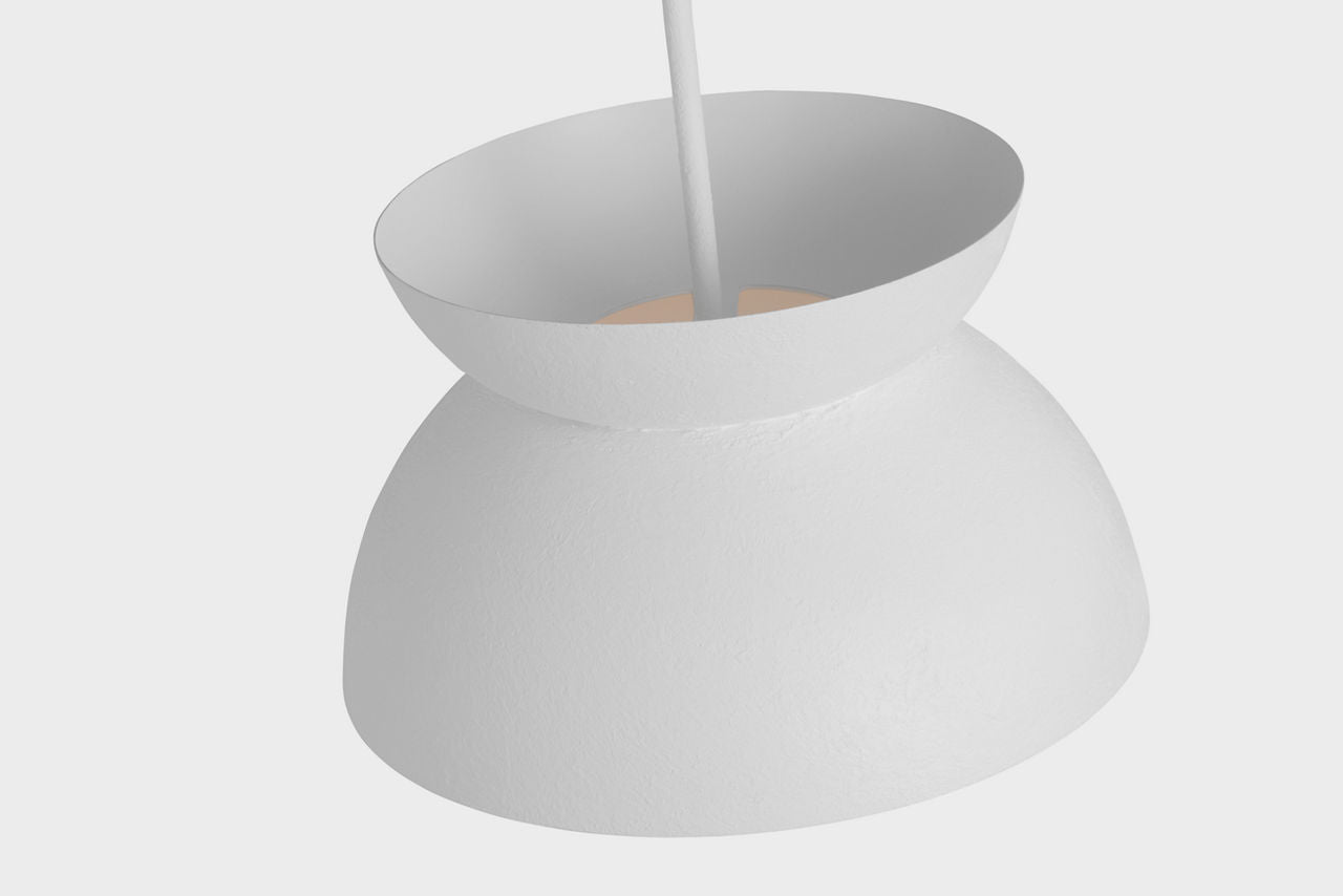 Beaunay Medium Pendant Cast Plaster