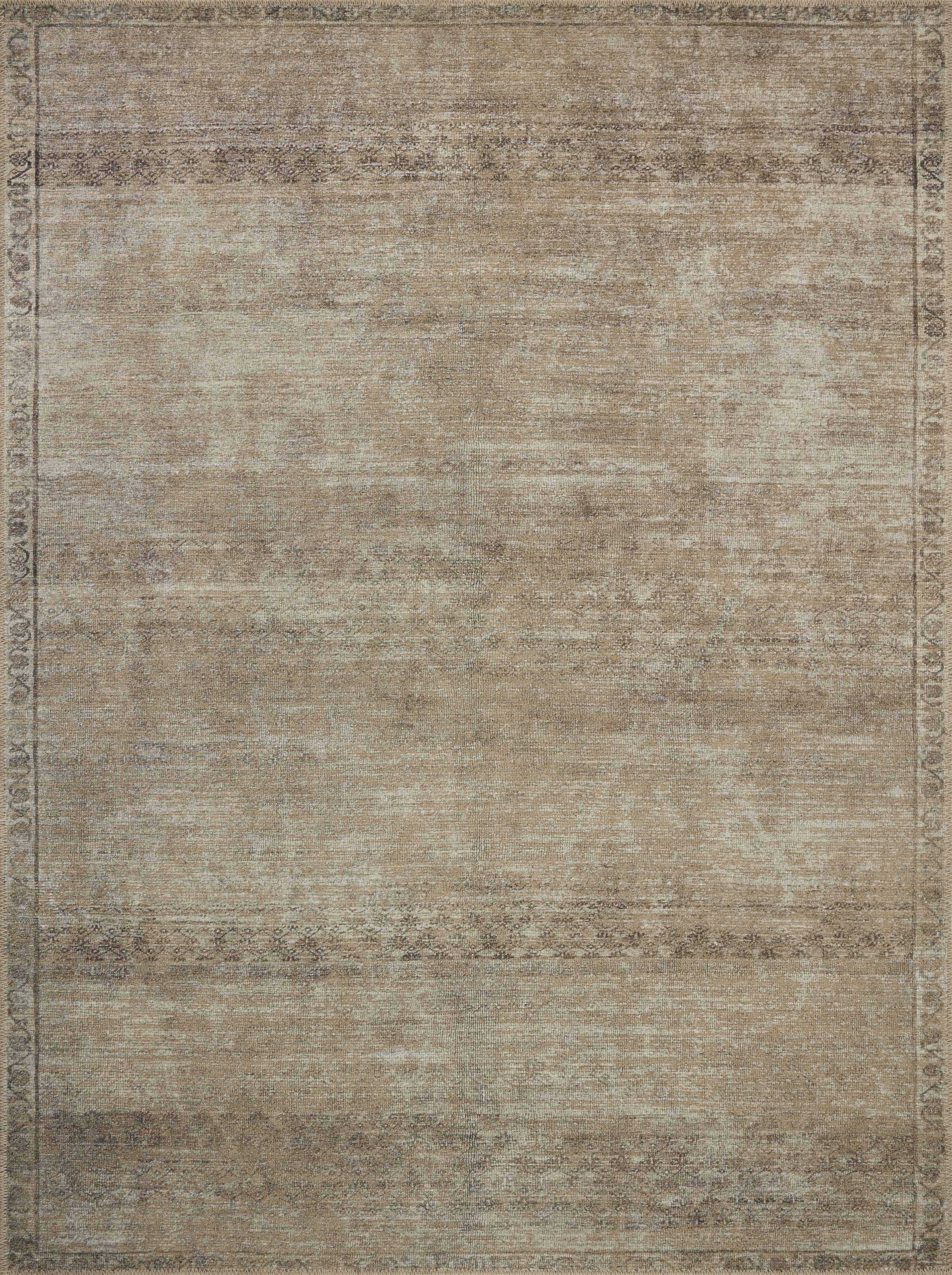 Amber Lewis x Loloi | Cambria Collection | Ash / Bark | CBR-01