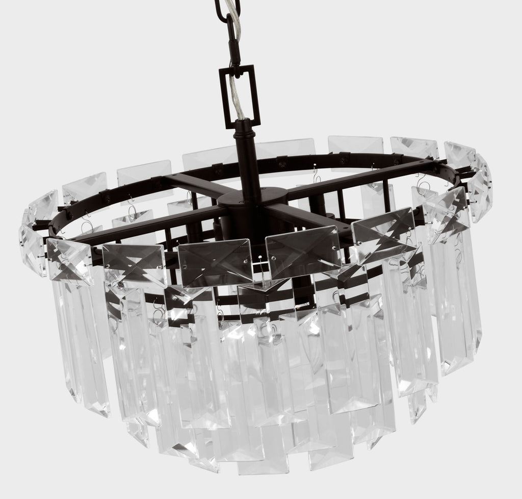 Arden Small Chandelier | Aged Iron