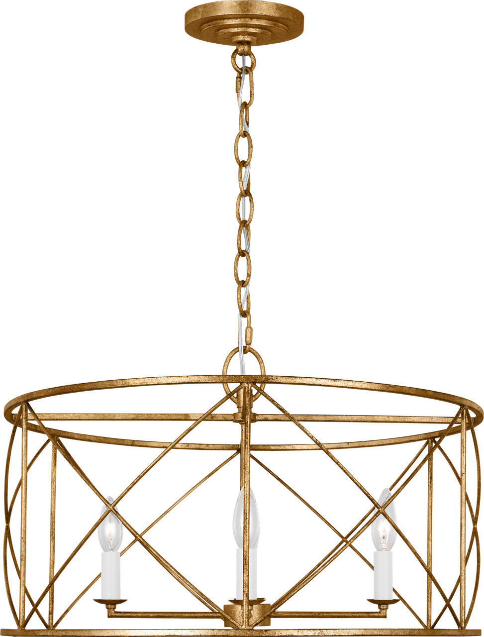 Beatrix Large Lantern Antique Gild