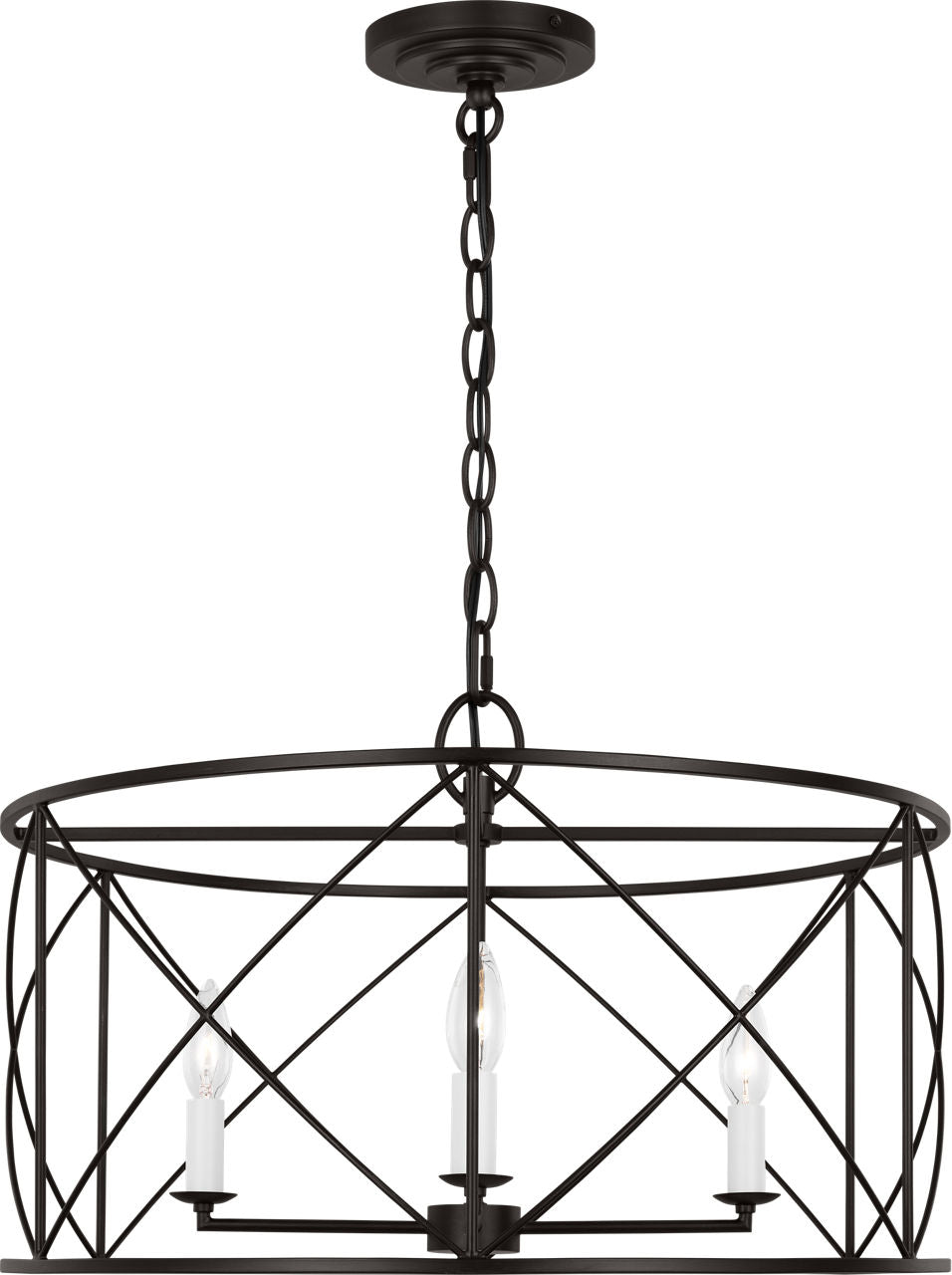 Beatrix Large Lantern Aged Iron