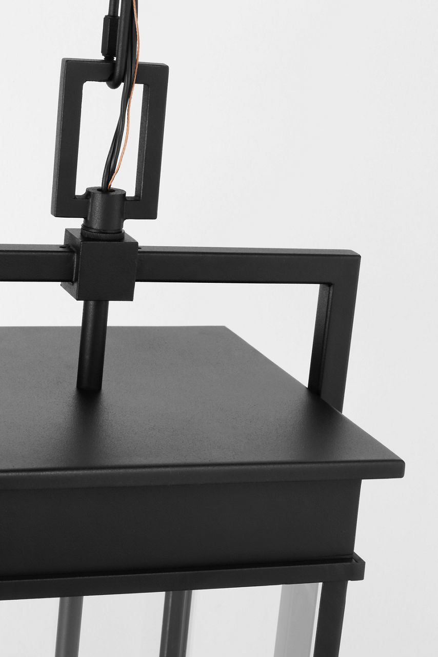 Cupertino Large Pendant Textured Black